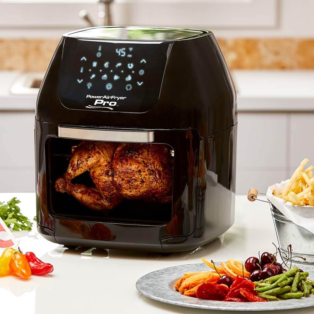 Power XL Airfryer Pro 6 QT with Rotisserie